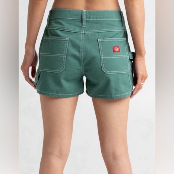 Dickies Pants - Dickies Women’s Junior Carpenter Shorts Ivy Green Size 3/26 Like New